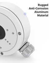 Outdoor Waterproof Aluminum Junction Box – Hide Your Security Camera Cables Easily